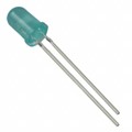 4300H5LC - LED GREEN DIFFUSED T-1 3/4 T/H