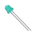 NTE3015 - LED 5MM GREEN JEWEL