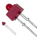 LN238RPH - LED RED DIFFUSED 3MM ROUND T/H