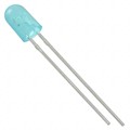 MT5470-BL - LED BLUE DIFFUSED 5MM OVAL T/H