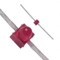 HLMP-6300 - LED RED DIFF AXIAL T/H AXIAL