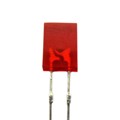 XSUR18D - LED RED DIFFUSED RECT T/H