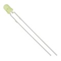 HLMP1719 - LED YELLOW DIFFUSED T-1 T/H
