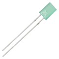 MV54123 - LED GREEN DIFF RECT 2MMX5MM T/H