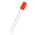 5SRD - LED RED DIFFUSED T-1 3/4 T/H