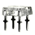 R20BLU-F-0160 - LED BLUE CLEAR T/H