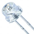 XLM2DG169W - LED GREEN CLEAR 5MM ROUND T/H