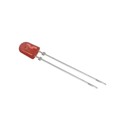 L783MED-70D - 3MM OVAL RED LED LAMP