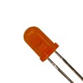 XLMOK12D - LED ORANGE DIFFUSED T-1 3/4 T/H