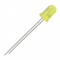 HLMP4719 - LED YELLOW DIFFUSED T-1 3/4 T/H