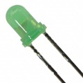 XLUG65D - LED GREEN DIFFUSED T-1 T/H