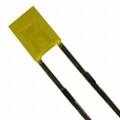 XSUY36D - LED YELLOW DIFFUSED RECT T/H
