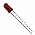 HLMP-3301-D0000 - LED RED DIFFUSED T-1 3/4 T/H