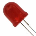 XLUR01D - LED RED DIFFUSED 10MM T/H