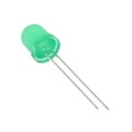 XLUG81D - LED GREEN DIFFUSED 8MM T/H