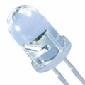 XLFWS12W - LED 5MM WHT WATER CLEAR TH