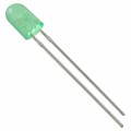 MT5470-UG - LED GREEN DIFFUSED 5MM OVAL T/H