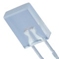 XSUGY18M - LED GRN/YELLOW DIFFUSED RECT T/H
