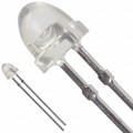 HLMP-3390 - LED RED CLEAR T-1 3/4 T/H