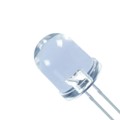 XLM2MOK01W - LED ORANGE CLEAR 10MM T/H