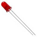 4300H1LC - LED RED DIFFUSED T-1 3/4 T/H