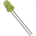 LTL2R3KYD-EM - LED YELLOW DIFFUSED T/H