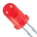 XLMDK12D5V - LED RED DIFFUSED T-1 3/4 T/H