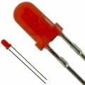LN88RPX - LED ORANGE 3MM ROUND T/H