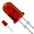 LN81RCPHL - LED ORANGE CLEAR 5MM ROUND T/H