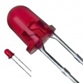 LN29RCP - LED RED CLEAR 4MM ROUND T/H