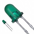 LN39GCP - LED GREEN CLEAR 4MM ROUND T/H