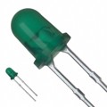 LN39GPP - LED GREEN DIFFUSED 4MM ROUND T/H