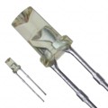 LN463YCPP - LED AMBER CLEAR FLAT TOP T/H