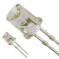 LN264CP - LED RED CLEAR FLAT TOP T/H