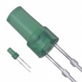 LN353GP - LED GREEN DIFFUSED FLAT TOP T/H