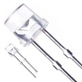 LN240CP - LED RED CLEAR FLAT TOP T/H