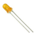 4304H3 - LED AMBER DIFFUSED T-1 3/4 T/H