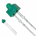 LN338GPH - LED GREEN DIFFUSED 3MM ROUND T/H
