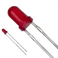 LN28RPX - LED RED DIFFUSED 3MM ROUND T/H