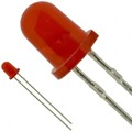 LN29RPX - LED RED DIFFUSED 4MM ROUND T/H