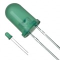 LN31GPX - LED GREEN DIFFUSED 5MM ROUND T/H