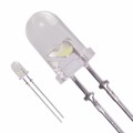 HLMP-CW16-R0000 - LED COOL WHITE CLEAR T-1 3/4 T/H