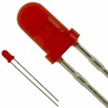 LN28RALXU - LED RED 3MM ROUND T/H