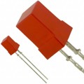 LN250RPH - LED RED SQUARE TYPE LED T/H
