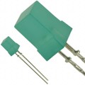 LN350GPH - LED GREEN SQUARE TYPE LED T/H