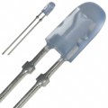OVLKBGT6 - LED BLUE DIFFUSED 3MM OVAL T/H