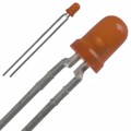 LA 3366-R1T2-1-0-20-BULK - LED AMBER DIFFUSED T-1 T/H
