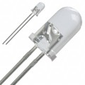 LA 543B-AWDW-24-0-20-BULK - LED AMBER CLEAR T-1 3/4 T/H