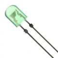 C5SMF-GJS-CV0Y0792 - LED GREEN CLEAR 5MM ROUND T/H
