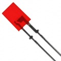 LN242RPH - LED RED SQUARE TYPE LED T/H